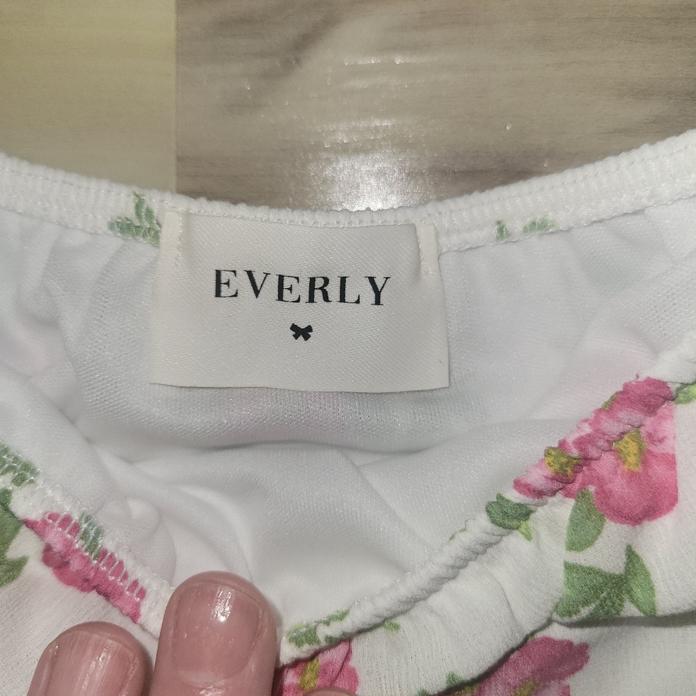 NWT Everly Floral Dresses Off Shoulder - Picture 8 of 11